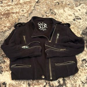 Black Moto jacket, kids 4